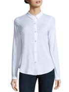 Eileen Fisher Easy Jersey Organic Cotton Shirt