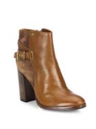 Frye Claude Jodhpur Leather & Suede Block-heel Booties