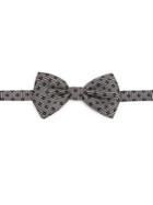 Dolce & Gabbana Striped Silk Bow Tie