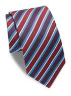 Eton Colorblock Striped Silk Tie