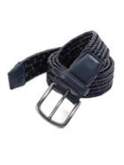 Saks Fifth Avenue Collection Woven Leather Belt