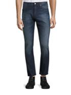 Hugo Boss Solid Cotton Jeans
