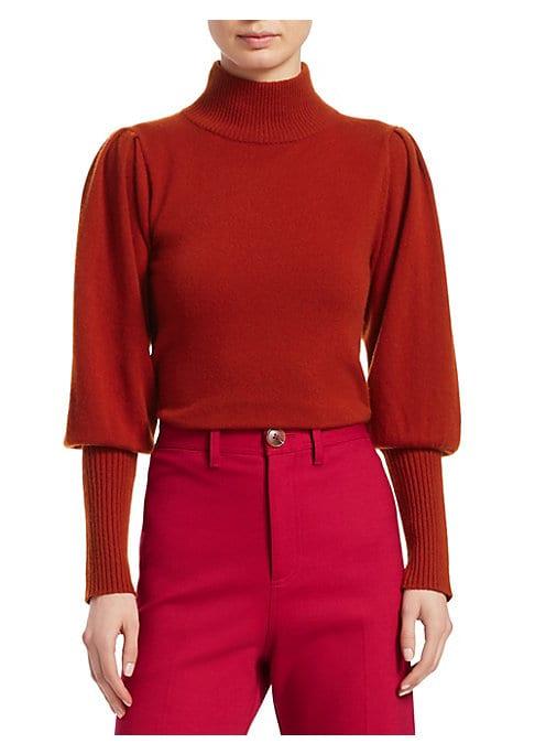 Sea Cailyn Cashmere Puff-sleeve Sweater