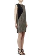 Lanvin Metallic Leopard-print Dress