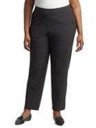 Lafayette 148 New York, Plus Size Fulton Smooth Front Pants