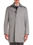 Thom Browne Raglan Sleeved Overcoat