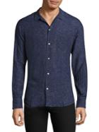 Officine Generale Piped Linen Shirt