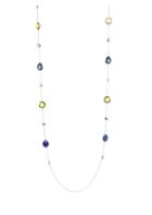 Ippolita Rock Candy Sterling Silver Mixed Stone Long Strand Necklace