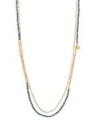 Astley Clarke Biography Ocean Quartz Beaded Double-strand Necklace