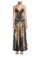 Camilla Floral-print Silk Maxi Dress