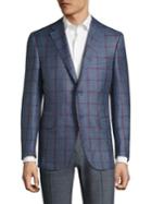 Canali Checked Wool Jacket