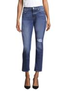 Hudson Riley Relaxed Straight-leg Cropped Jeans