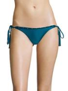 Vix By Paula Hermanny Resort 2023 Solid Bohemian Tie Full Bikini Bottom