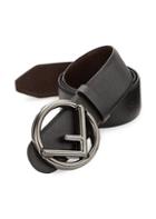 Fendi Forever Logo Reversible Leather Belt