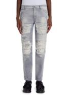 Marcelo Burlon Greg Biker Straight-fit Jeans