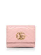 Gucci Gg Marmont Matelasse Leather Wallet