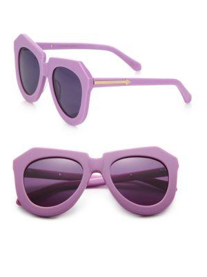 Karen Walker One Worship Plastic Round Sunglasses