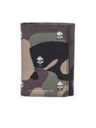 Alexander Mcqueen Camo Leather Billfold Wallet