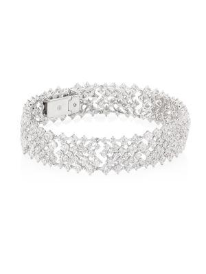 Adriana Orsini Leia Swarovski Crystal Flex Bracelet