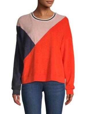Splendid X Margherita Missoni Sportivo Colorblock Sweatshirt