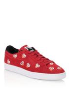 Puma Sesame Street Elmo Lace-up Suede Sneakers