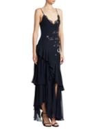 Cinq A Sept Alexandria Embroidered Gown