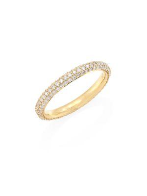 Kwiat ??oonlight Diamond & 18k Yellow Gold Band Ring