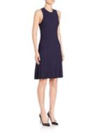 Calvin Klein Whitney Pleated Drop-waist Dress