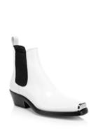 Calvin Klein 205w39nyc Claire Western Leather Ankle Boots