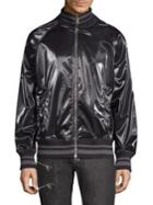 Versace Collection Shiny Full Zip Bomber Jacket