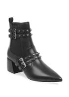 Kendall + Kylie Rad Studded Leather Booties