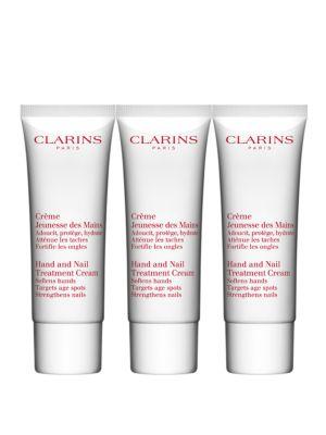 Clarins Hand & Nail Treatment Cream Trio Set