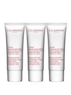 Clarins Hand & Nail Treatment Cream Trio Set