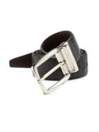 Saks Fifth Avenue Collection Collection Croc-embossed Leather Belt