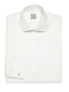 Ike Behar Regular-fit Solid Twill Dress Shirt