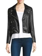Rebecca Minkoff Star Leather Moto Jacket