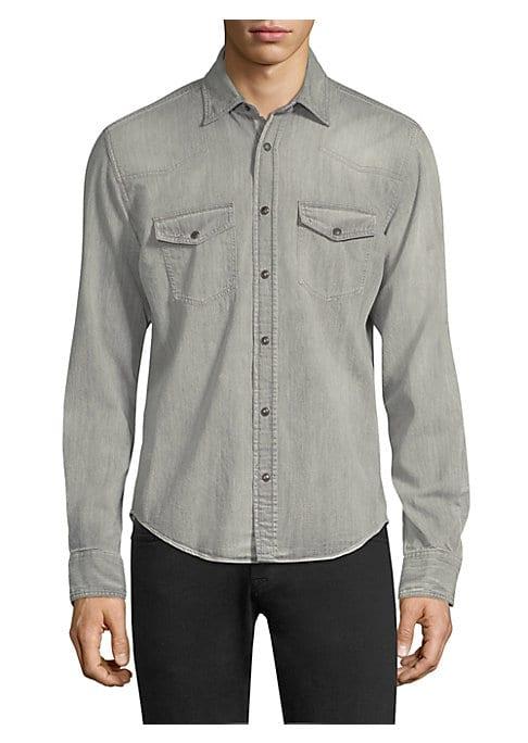 Belstaff Somerford Denim Button-down Shirt