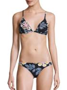 Tory Burch Swim Bay French Floral Bikini Top
