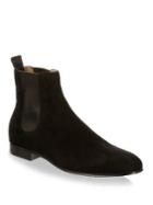 Gianvito Rossi Chelsea Leather Suede Boots