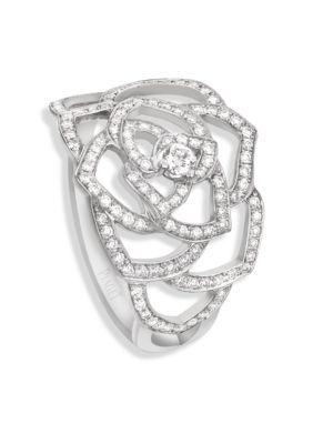 Piaget Rose Diamond & 18k White Gold Bracelet