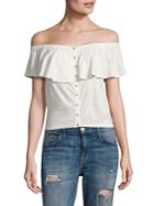 Free People Love Letter Off-the-shoulder Tube Top