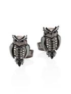 Tateossian Mechanimals Owl Design Cufflinks