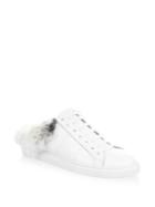 Iro Basfur Leather & Fur Sneakers