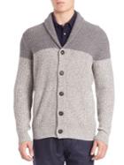 Brunello Cucinelli Ribbed Colorblock Cashmere Sweater