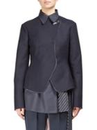 Cedric Charlier Asymmetrical Double-breasted Jacket