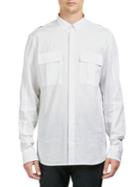 Balmain Long-sleeve Cotton Casual Button Down Shirt