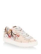 Coach Cherry Leather Fashion Sneakers