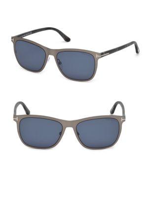 Tom Ford Alasdhair 55mm Square Sunglasses