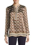 Lafayette 148 New York Dunham Silk Blouse