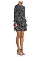 Michael Kors Collection Leopard Silk Mini Dress